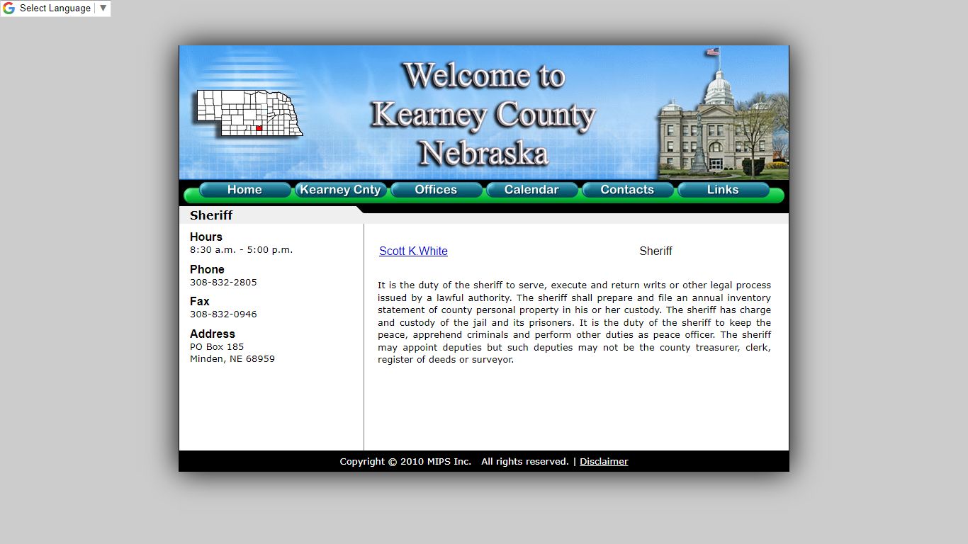 Kearney County Sheriff